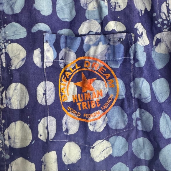 Baifall Dream Mike Sylla Vintage Button Up Shirt Size 41 - Picture 3 of 7